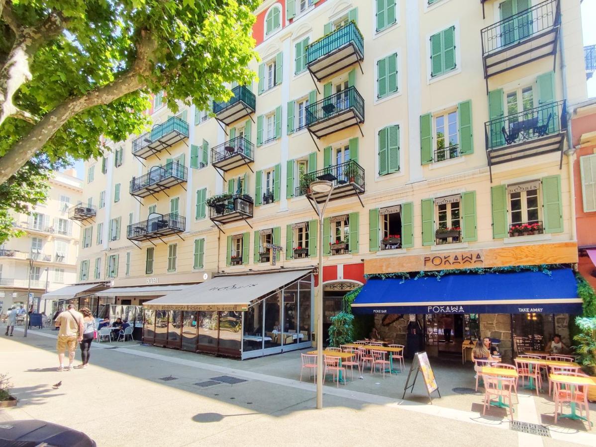 Grimaldi Centrale 5 Pers Wi-Fi Ac Apartment Nice Bagian luar foto